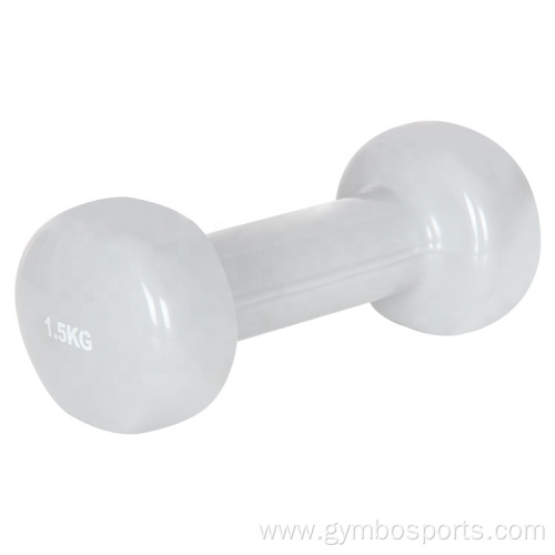 Iron Color PE Cooated Hex Dumbbell